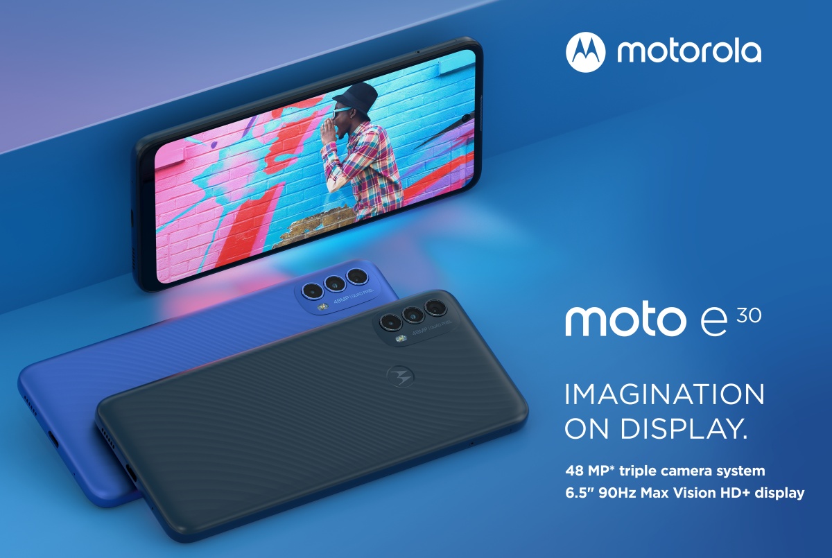 Motorola Moto E30 kolory