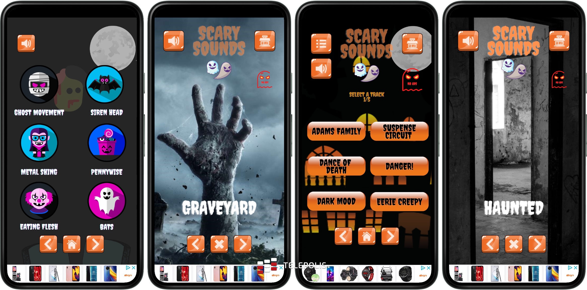 Scary Sounds dla Androida