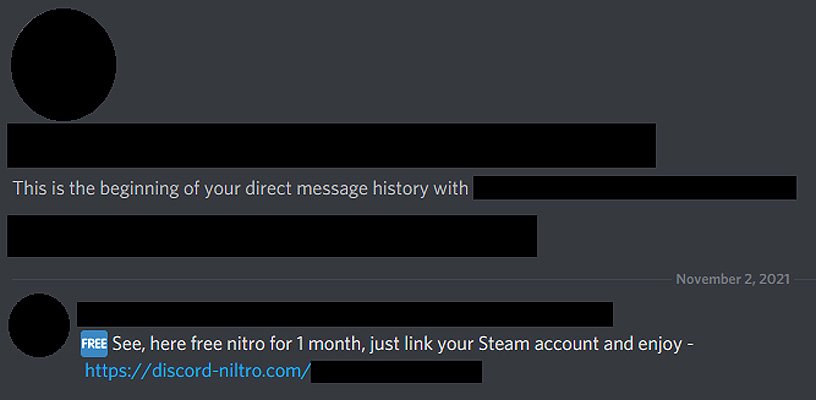 Discord Nitro Betrug