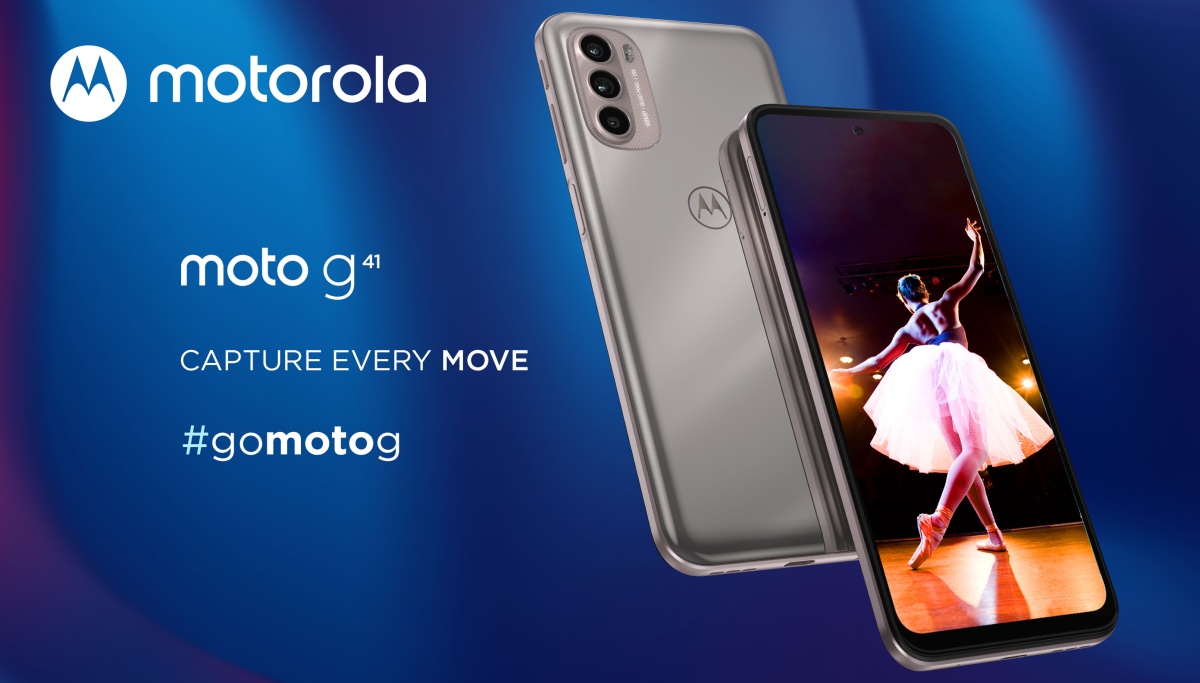 Motorola Moto G41 banner