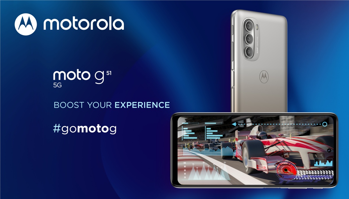 Motorola Moto G51 5G-spor