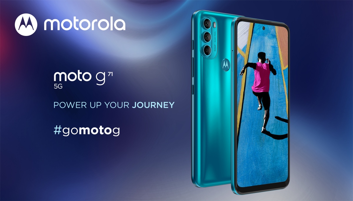 Motorola Moto G71 5G-spor