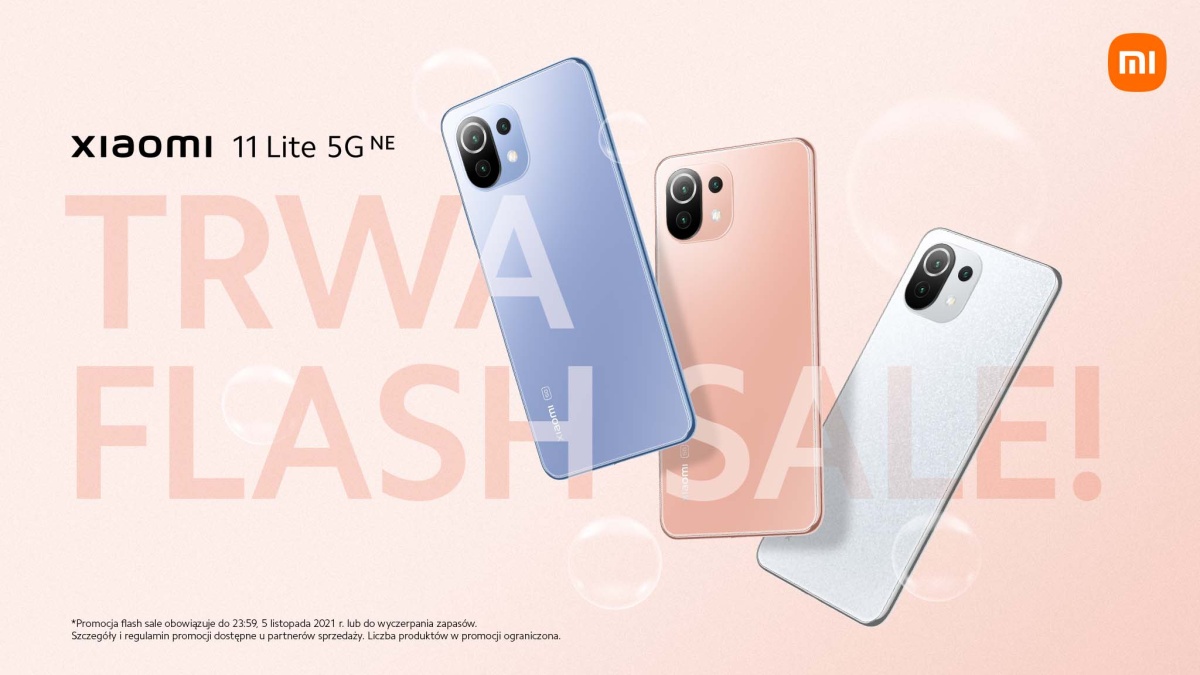 Xiaomi 11 Lite 5G NE Flash Sale baner