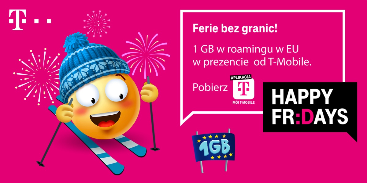 T-Mobile UE 1 GB în roaming în zilele de vineri