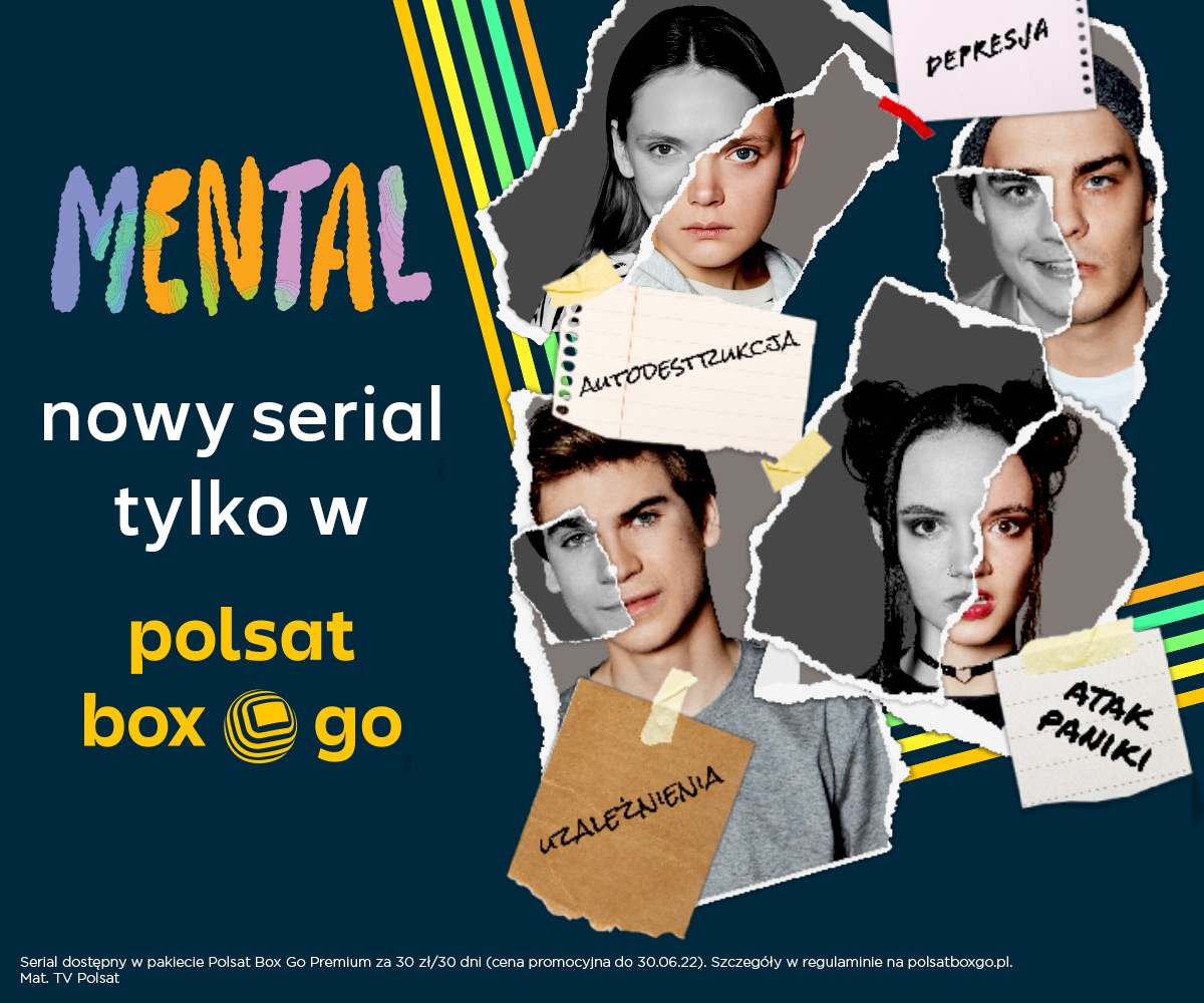 Pancarta Mental Polsat Box Go