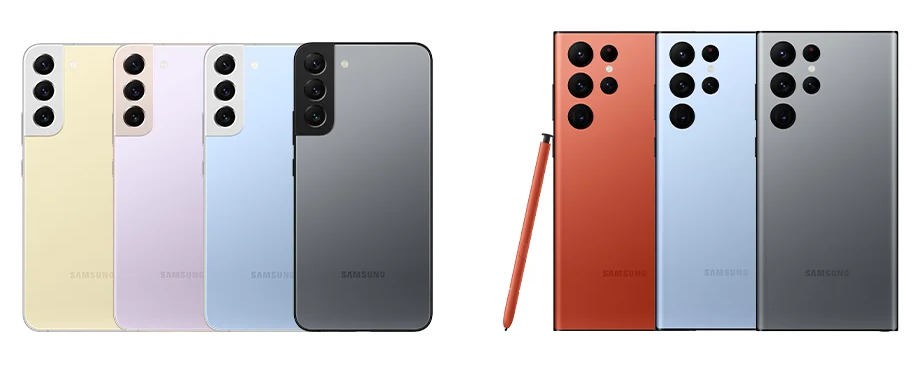 Galaxy S22 Ultra w nowych kolorach, limitowane edycje dla fanów Mercedesa i... golfa