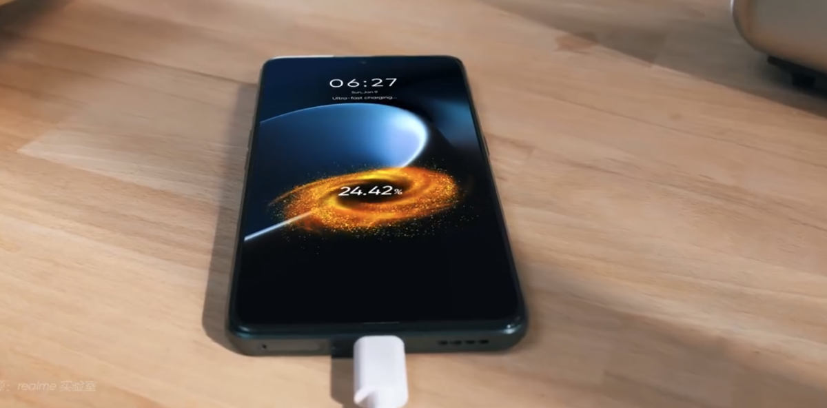 Realme GT Neo3 z ładowaniem 150 W – wystarczy 5 minut