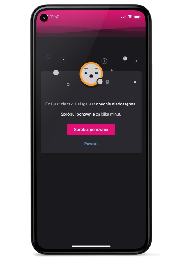 Min T-Mobile feil