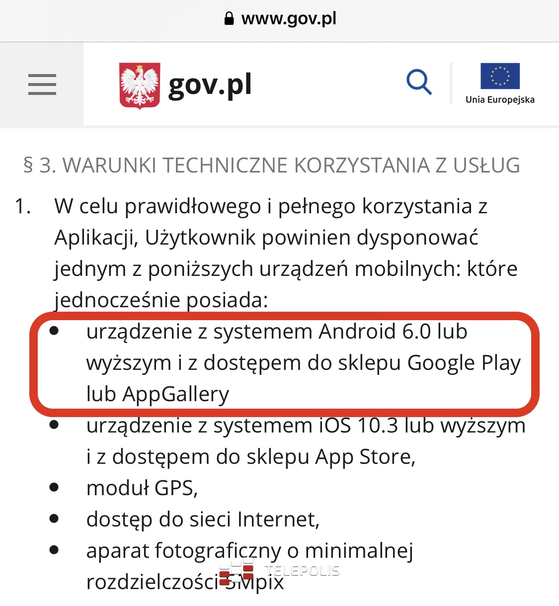 warunki korzystania z aplikacji kwarantanna domowa