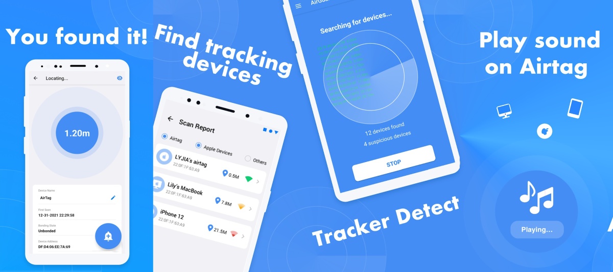 Tracker Detect Pro for AirTag