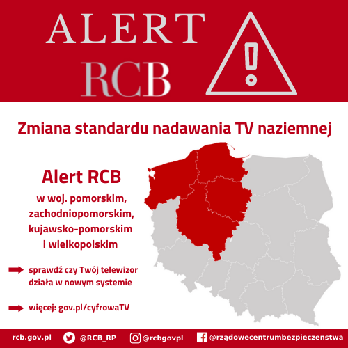 Dziwne alerty RCB bombardują Polaków. Chodzi o telewizor