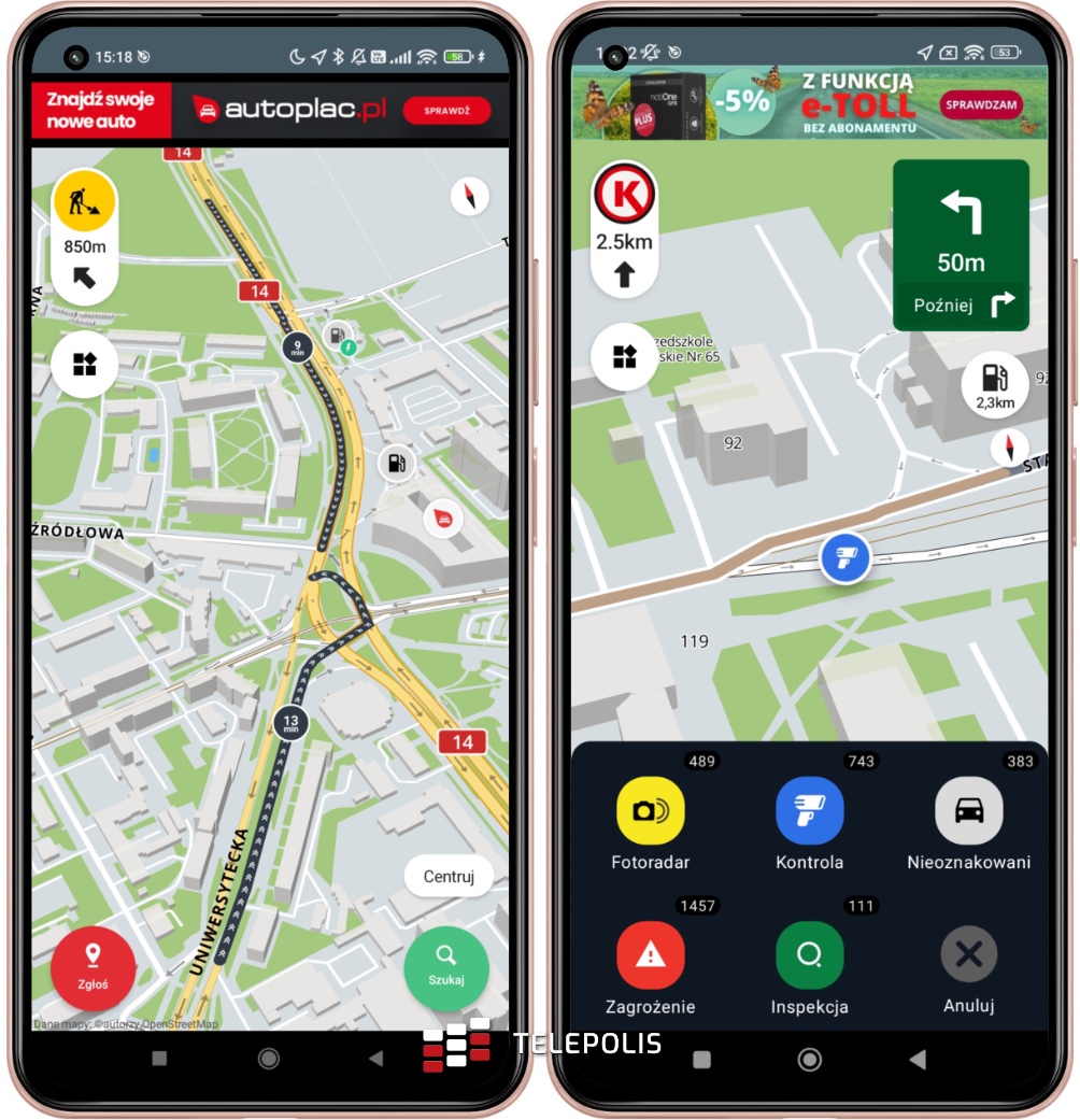 Yanosik Navigation for Android