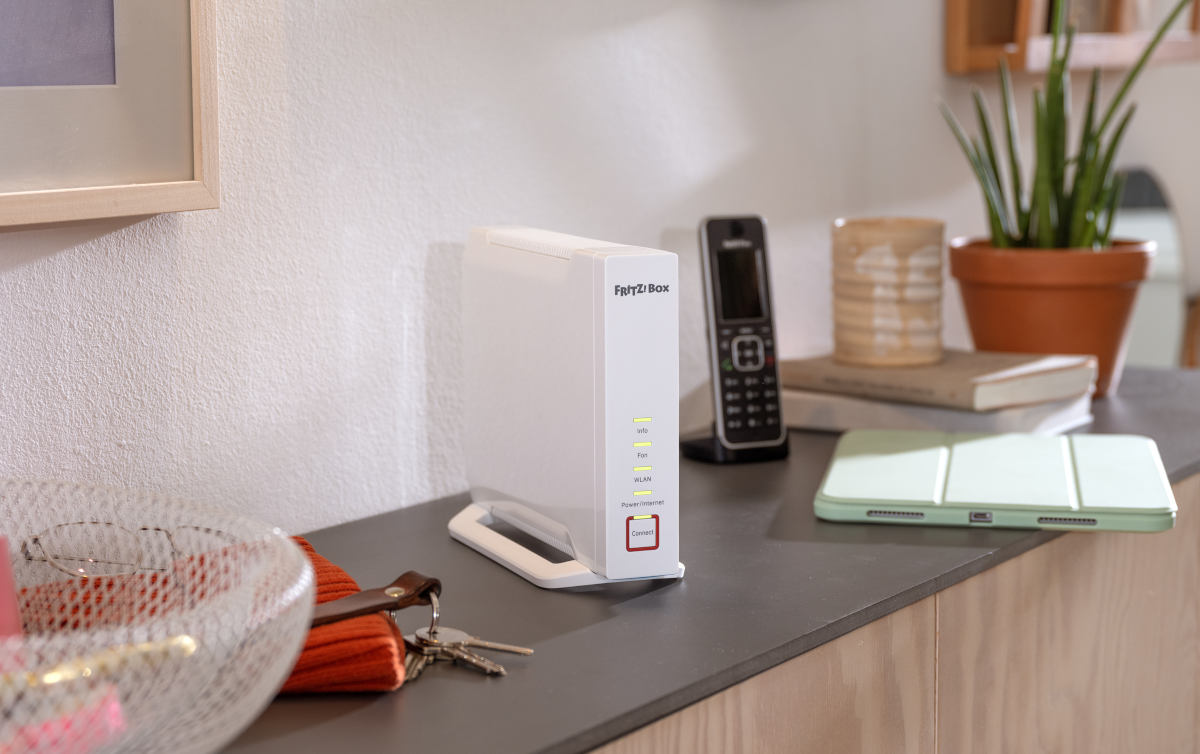 Fritz!  Box 4060 beschleunigt auf bis zu 6 Gbit/s.  Das ist der neue Wi-Fi-6-Router mit DECT-VoIP