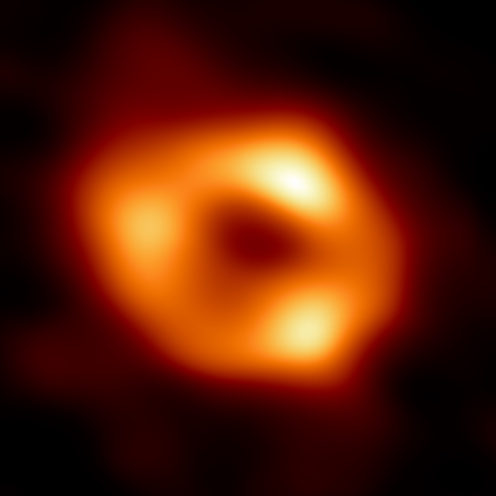 Sagittarius A - czarna dziura w centrum Drogi Mlecznej