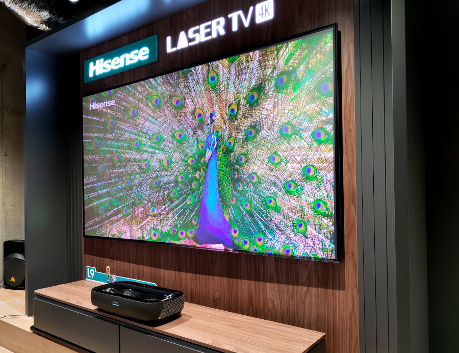 new Hisense laser TVs