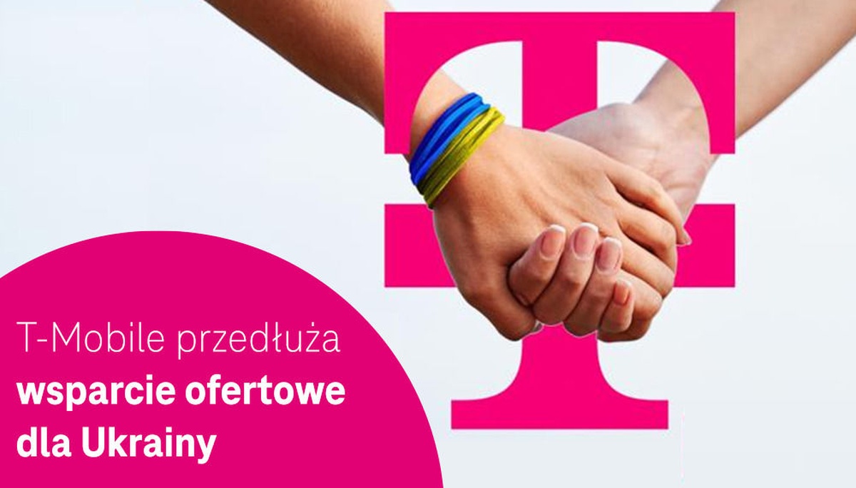 T-Mobile pomoc ofertowa dla Ukrainy baner