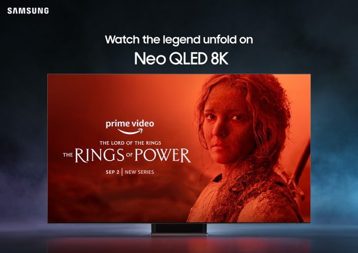 LOTR Amazon Prime Video Samsung Banner