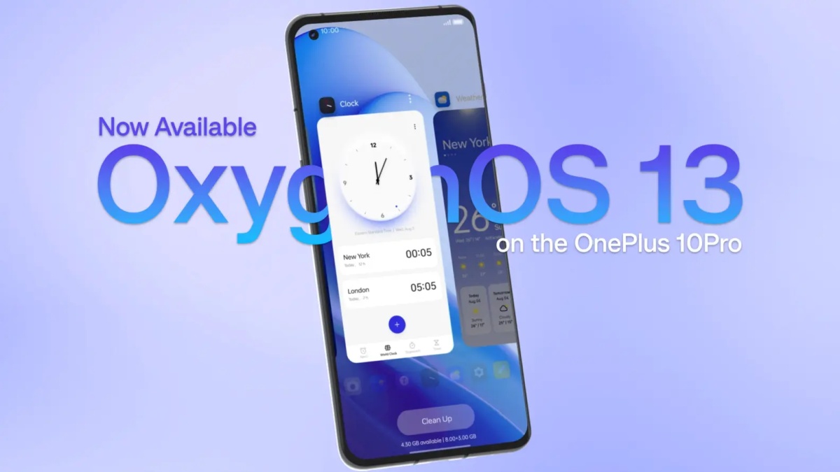 OnePlus 10 Pro Oxygen 13 baner