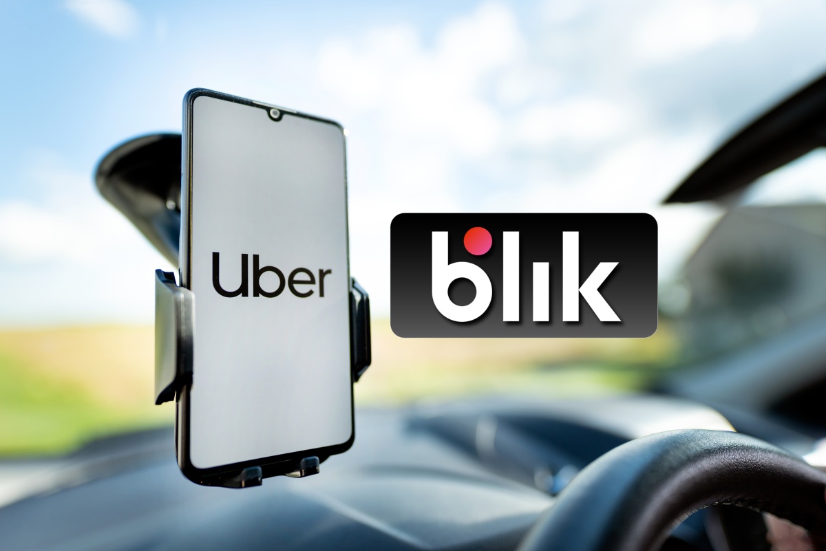 Uber udostępnia płatności BLIK