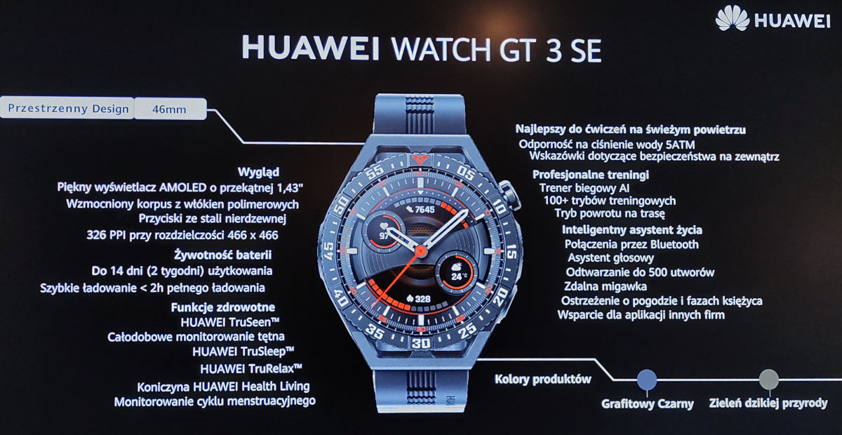 Huawei Watch GT 3 SE