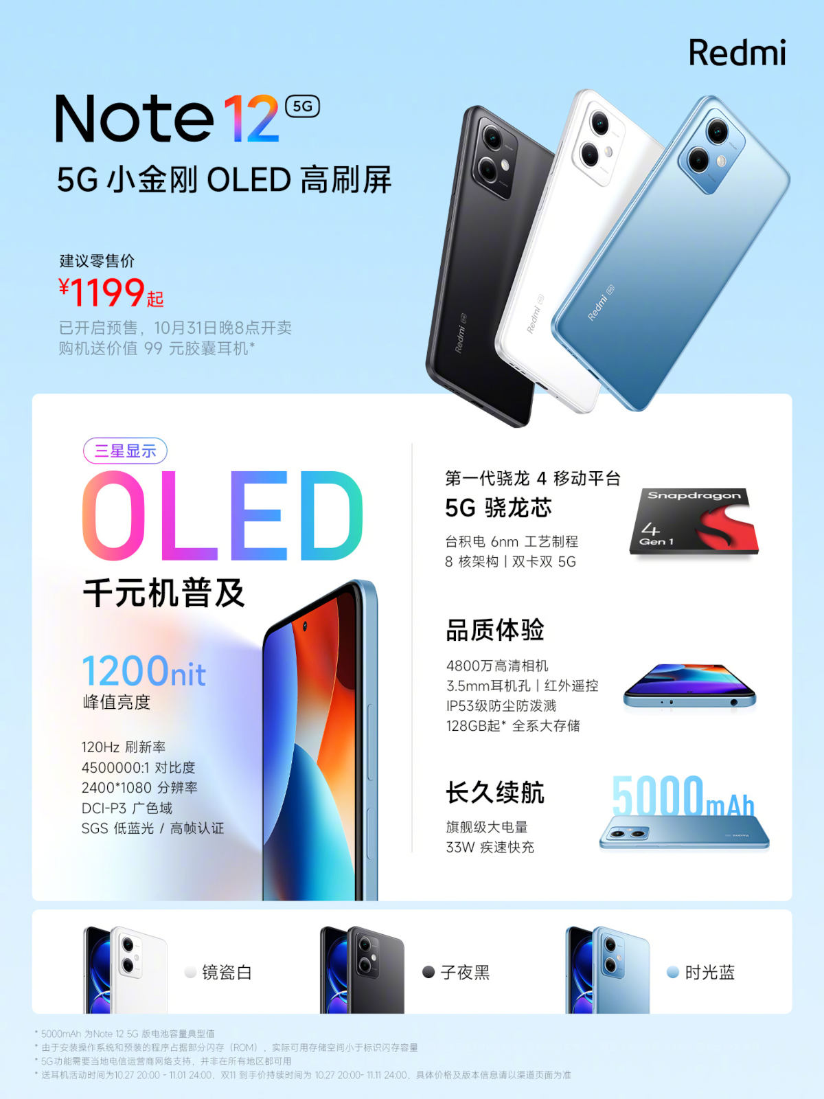 Redmi Note 12 5G 