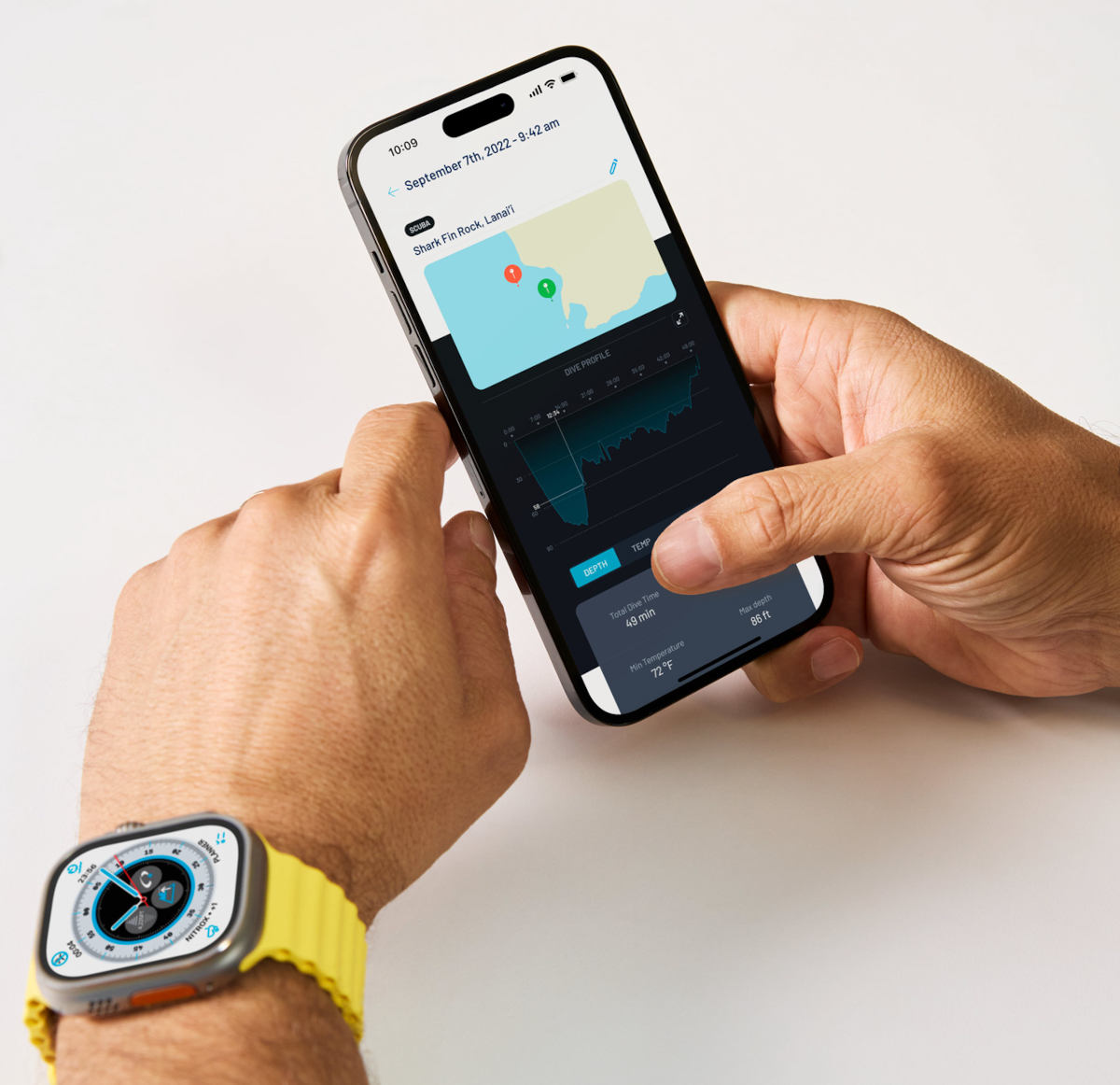 Apple Watch Ultra Oceanic Plus