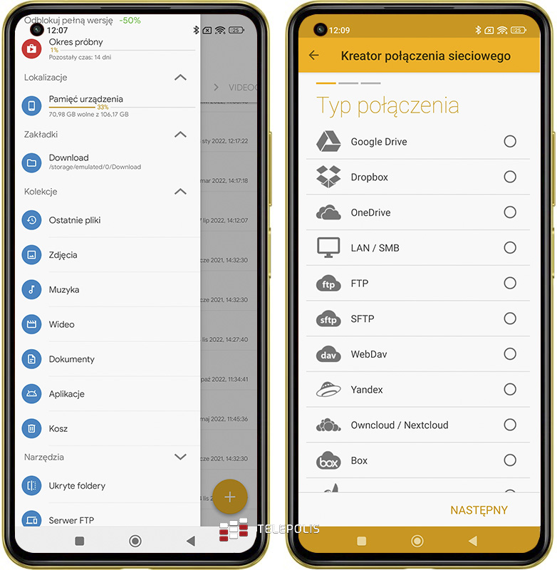 Solix Explorer, polski menedżer plików dla Androida