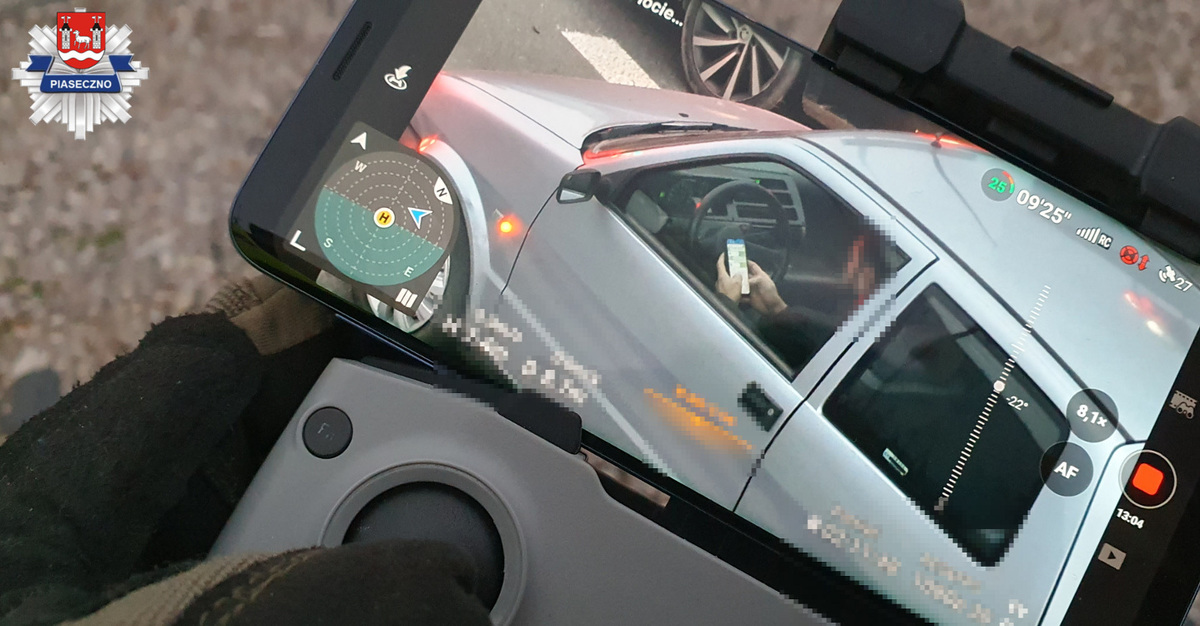 Policja szuka telefonów. Mandaty posypią się z nieba
