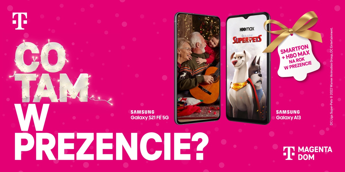 T-Mobile święta Magenta Dom baner