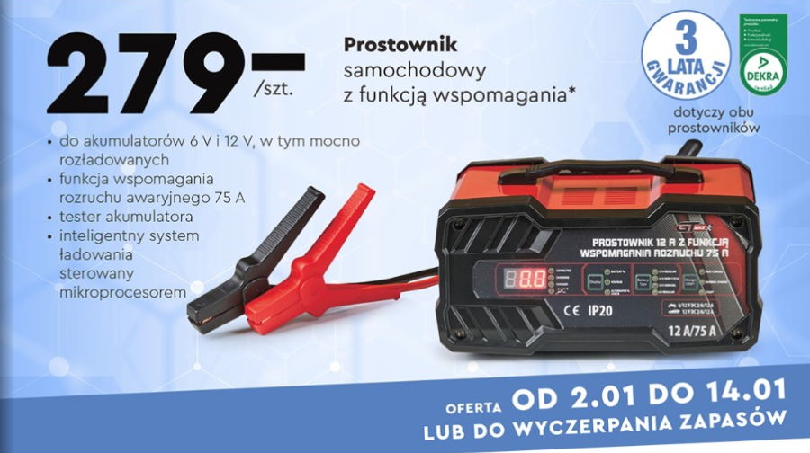 Biedronka promocja na prostownik