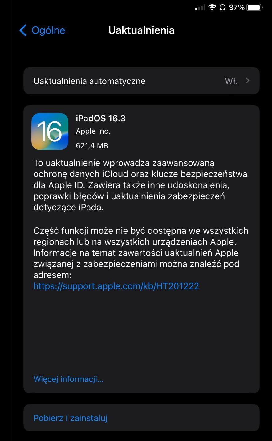 iPadOS 16.3 co nowgo?