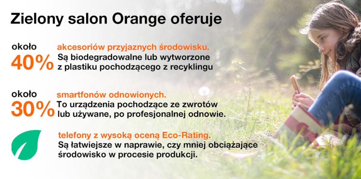 Zielony salon Orange