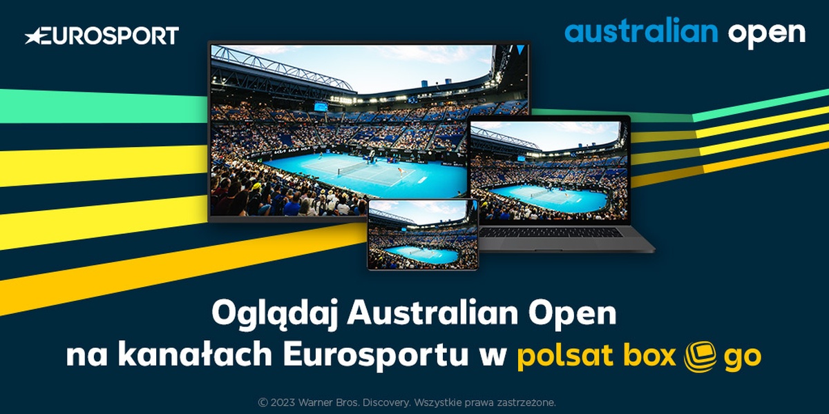 Polsat Box Go Australian Open baner