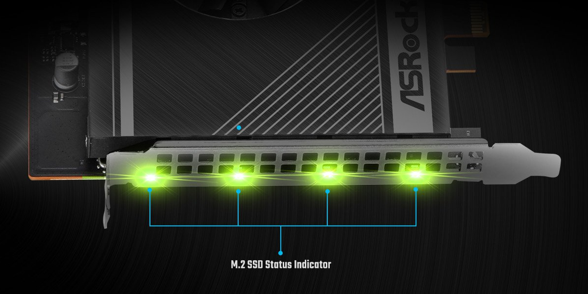 ASRock Blazing Quad to pieruńsko wydajna karta rozszerzeń dla SSD