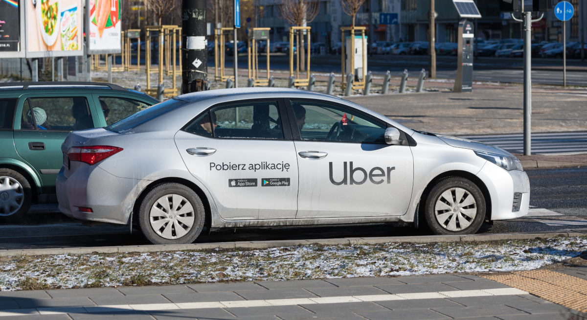 samochód Uber