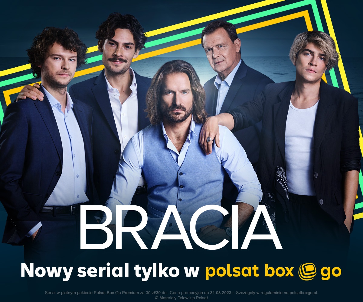 Bracia w Polsat Box Go baner