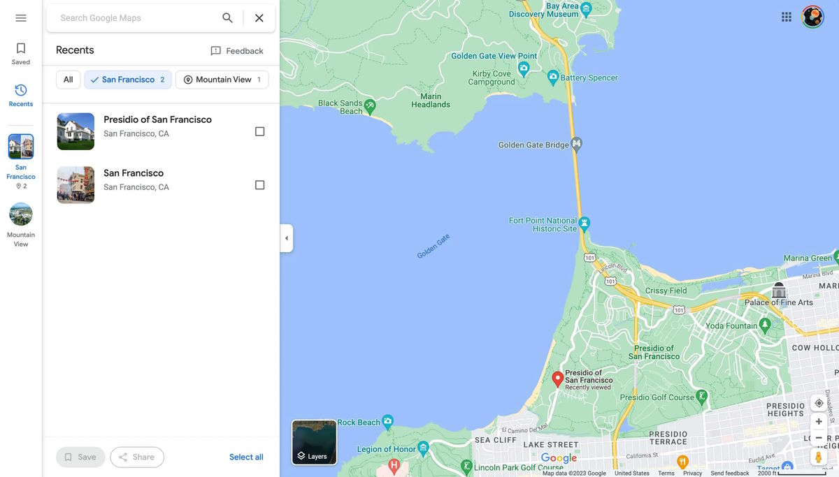 Mapy Google nowość