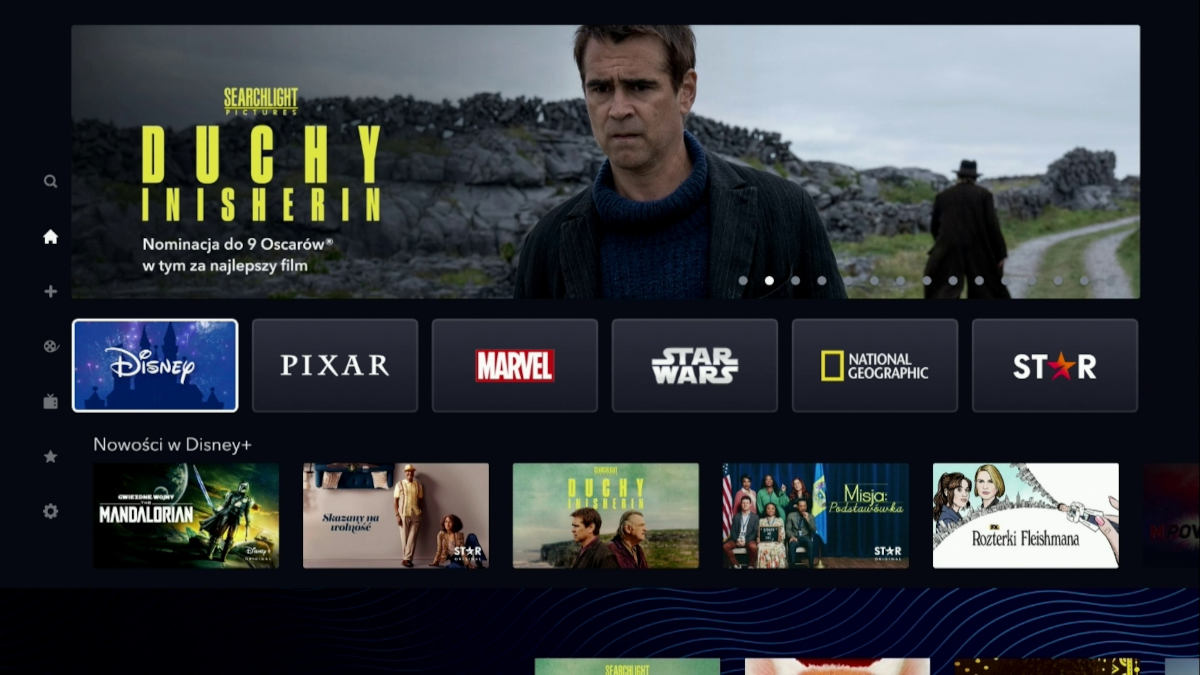 Aplikacja Disney+ w dekoderach 4K Polsatu