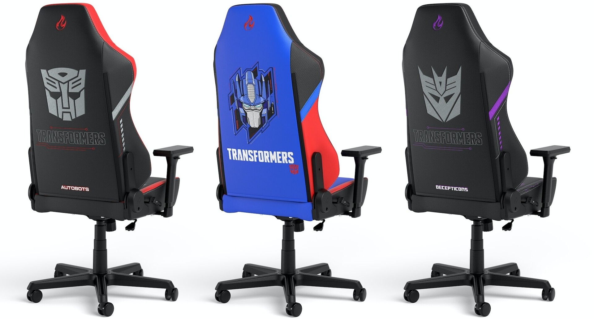 Nitro Concepts przedstawia fotele dla fanów Transformersów