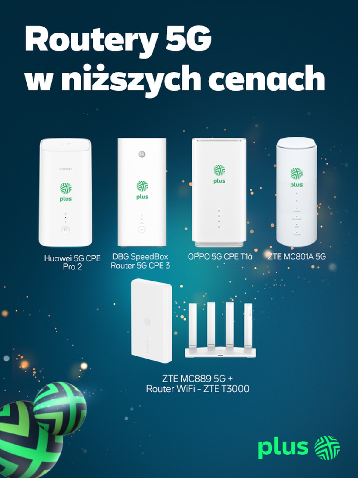 Plus routery 5G w niższej cenie
