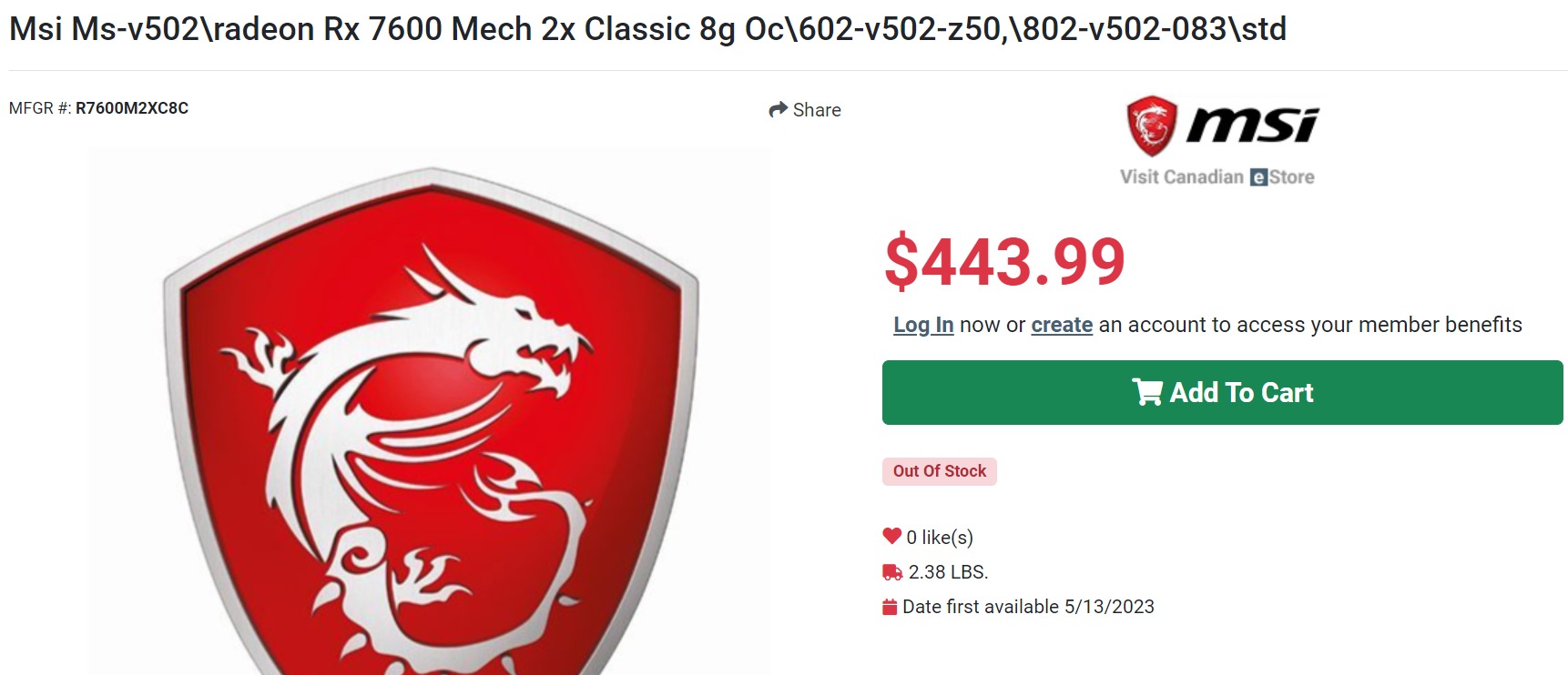 Poznaliśmy cenę karty AMD Radeon RX 7600. Nie jest źle