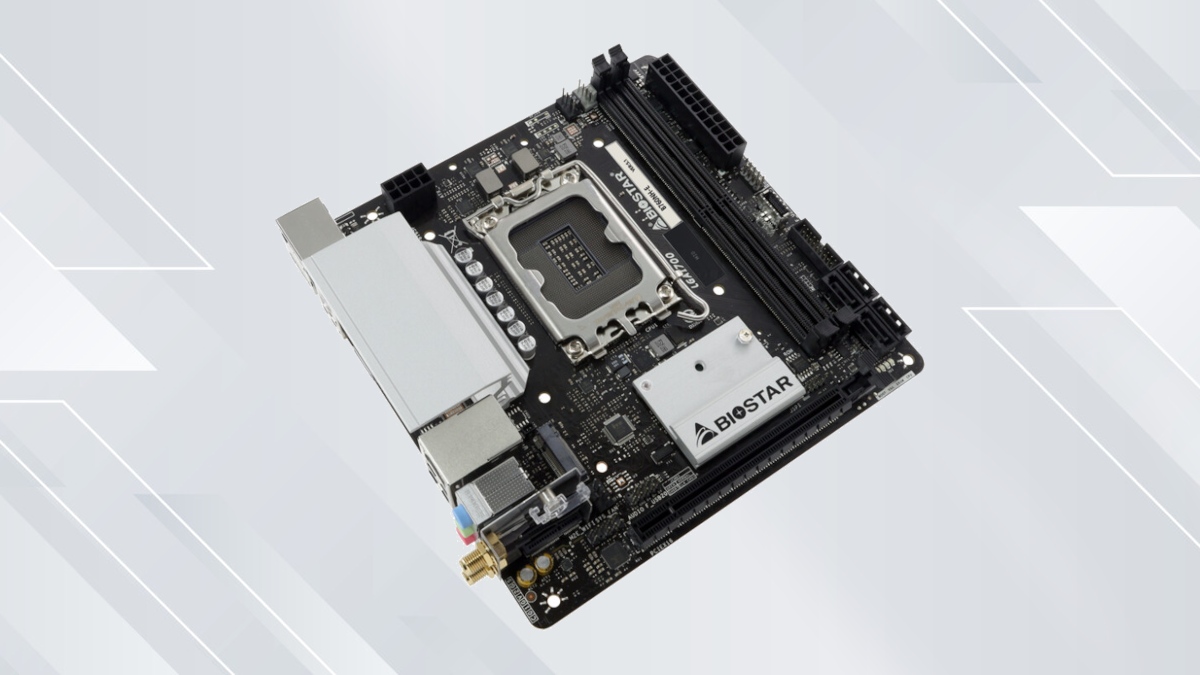 BIOSTAR prezentuje miniaturową płytę główną dla Intel Raptor Lake