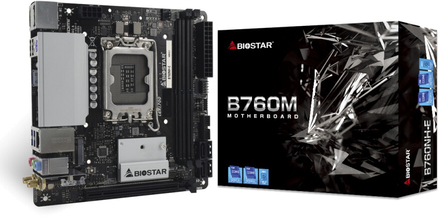 BIOSTAR prezentuje miniaturową płytę główną dla Intel Raptor Lake