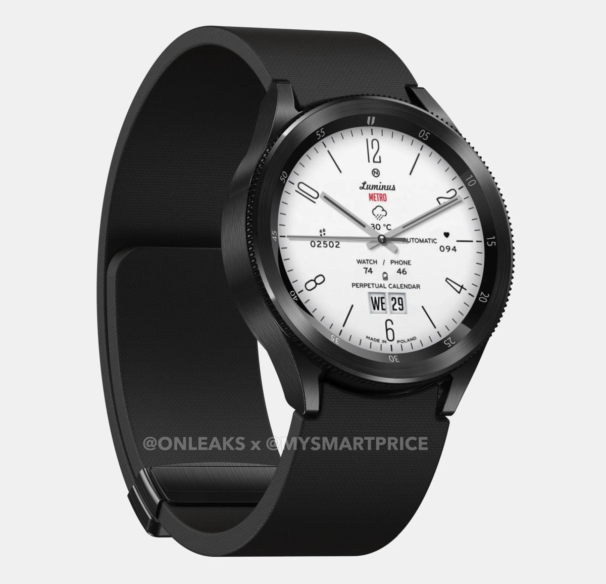 Samsung Galaxy Watch6 Classic render2