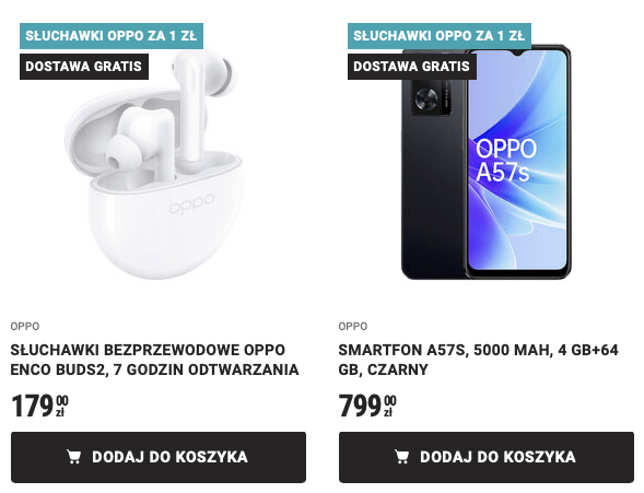 Promocja na smartfon i słuchawki w Biedronka Home