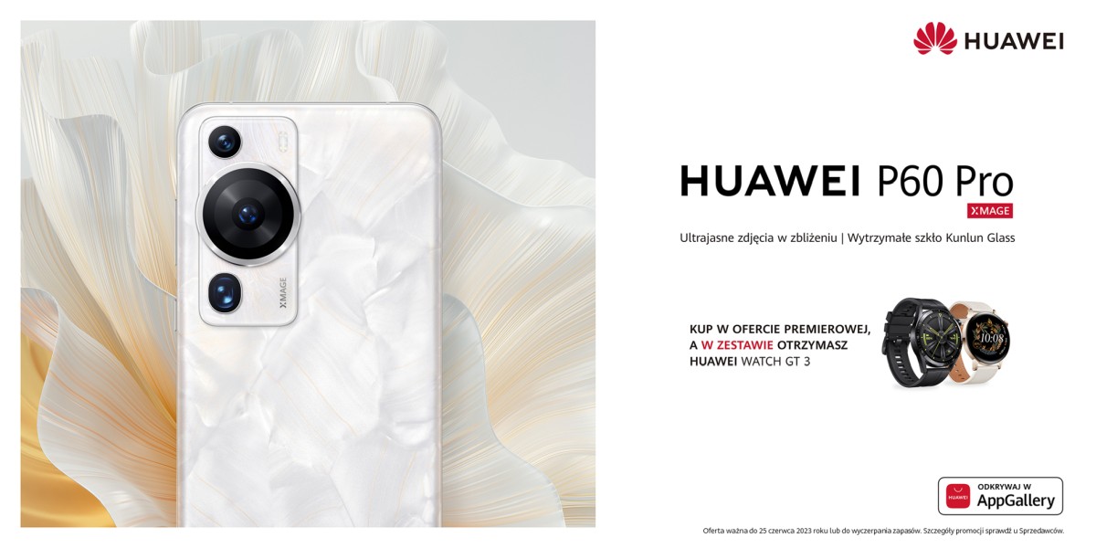 Huawei P60 Pro oferta premierowa baner