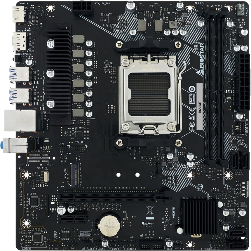 BIOSTAR przygotował tanie płyty główne dla AMD Ryzen 7000
