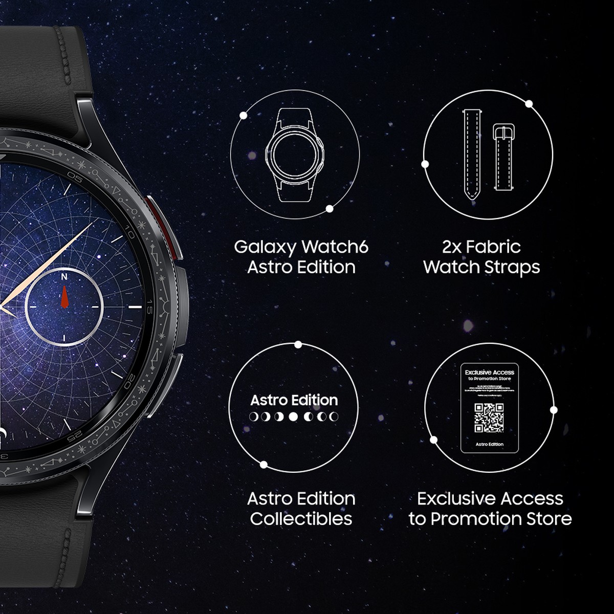 Samsung Galaxy Watch6 Classic Astro Edition