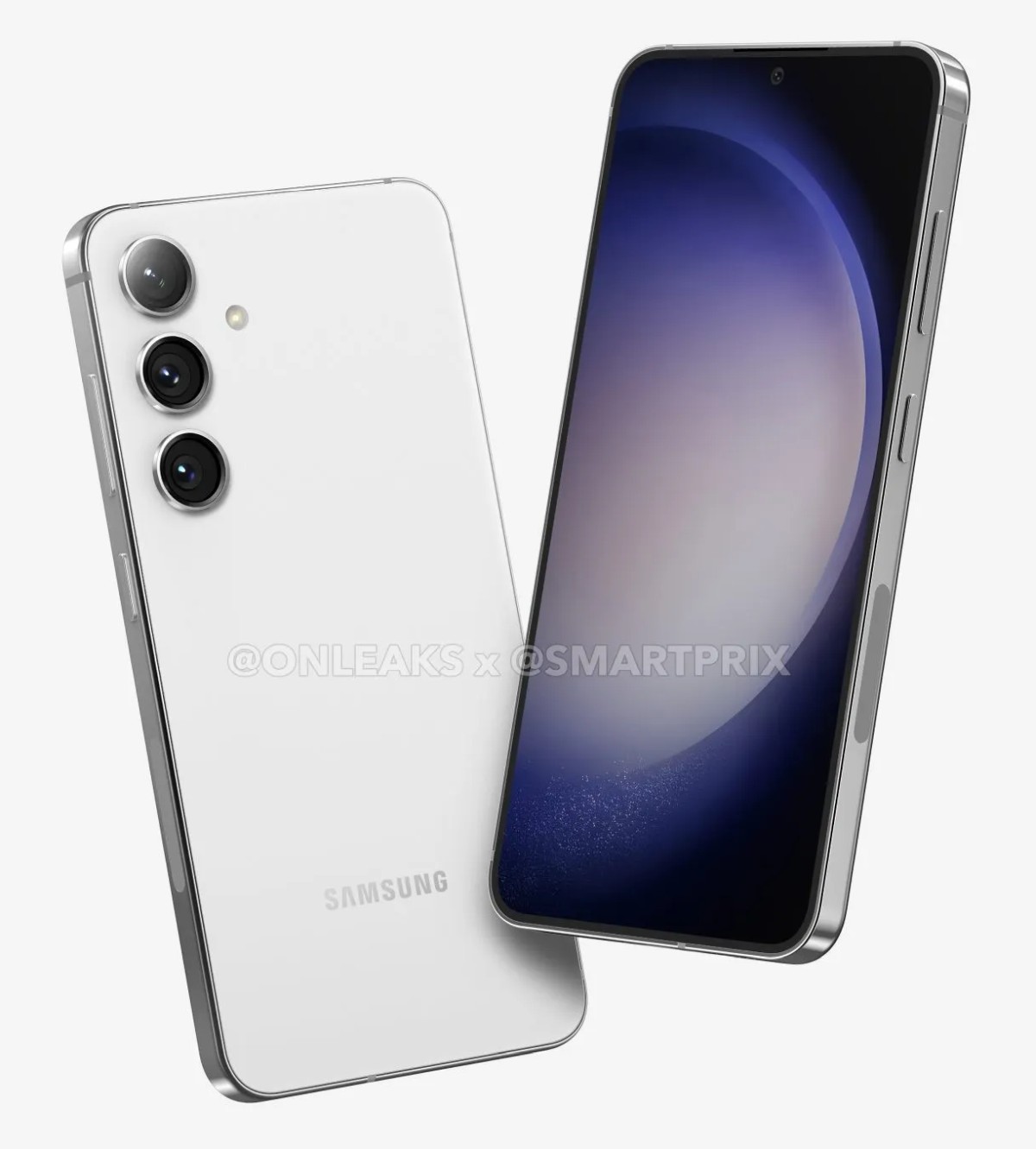 Samsung Galaxy S24 rendery
