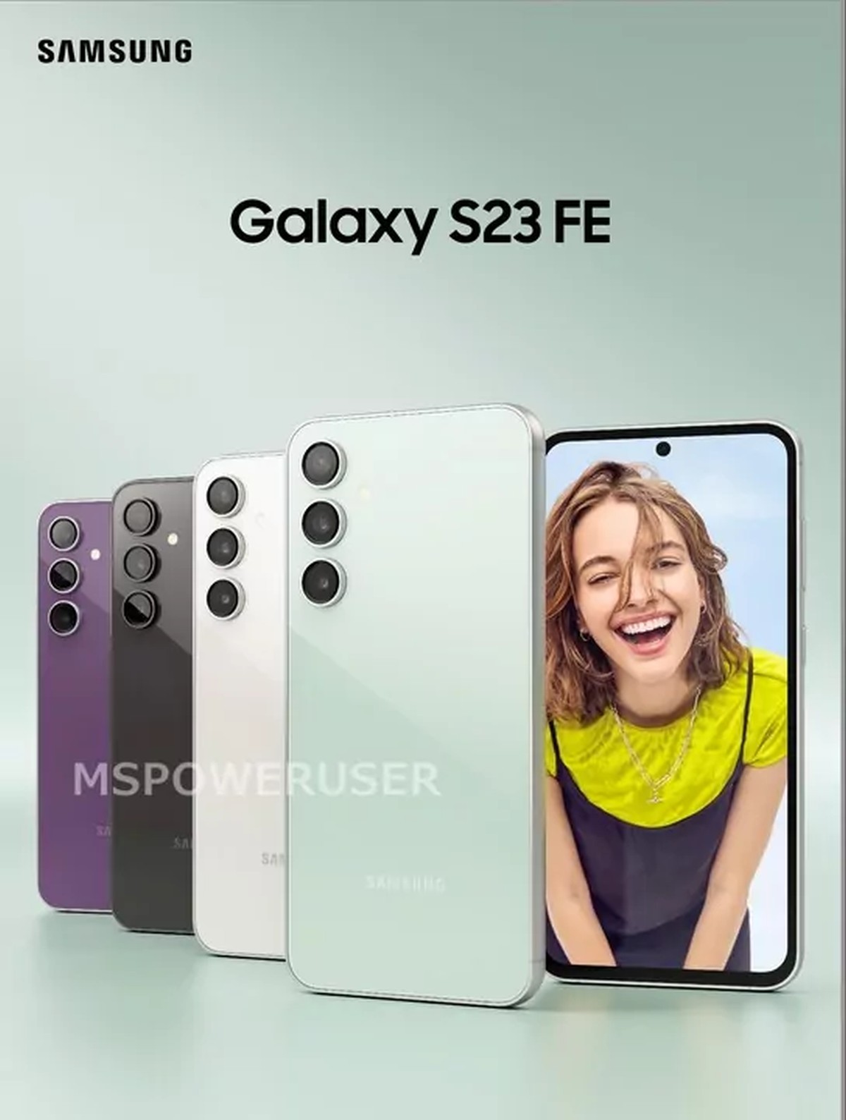 Samsung Galaxy S23 FE kolory